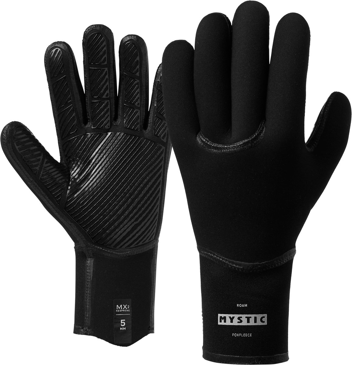Mystic Roam Neopreen handschoenen 5mm 5Finger - 250075 - Black - XL