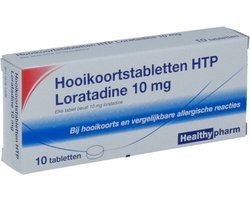 Healthypharm Hooikoortstabletten HTP Loratadine 10 mg - 10 tabletten