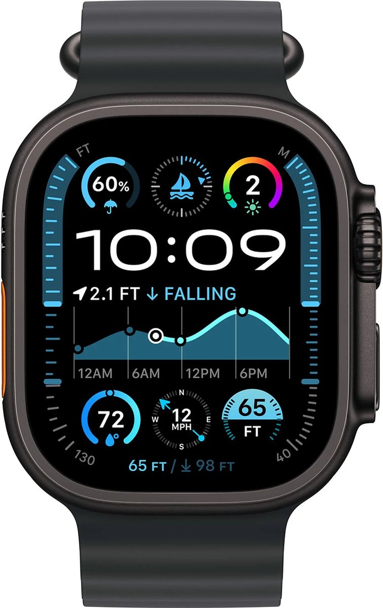 Apple watch space black titanium case sale