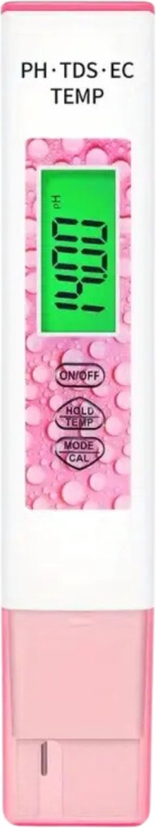 Bovista Zwembad Thermometer - Vijver Thermometer - Drijvend - Drijvende Thermometer - Pool - 4 in 1 - Roze