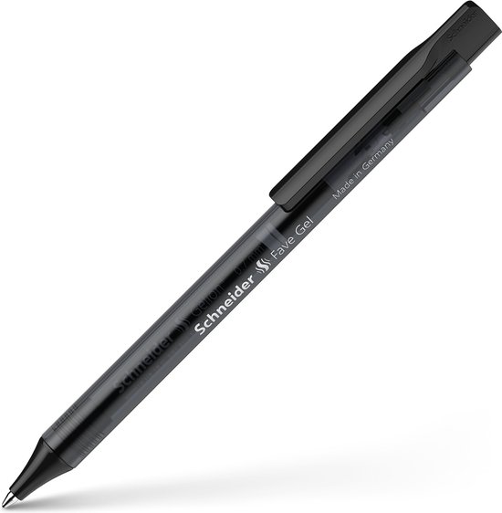 Schneider gelpen - Fave - zwart - 0.4mm - S-101101-20