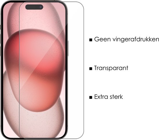 Coque adaptée pour iPhone 15 Plus, porte-cartes, coque rigide avec protecteur d'écran, résistante aux chocs, coque rigide avec porte-cartes – Grijs