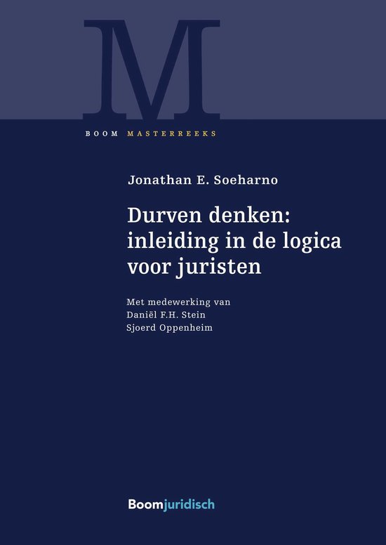Boom Masterreeks - Durven denken: inleiding in de logica voo ... - cover