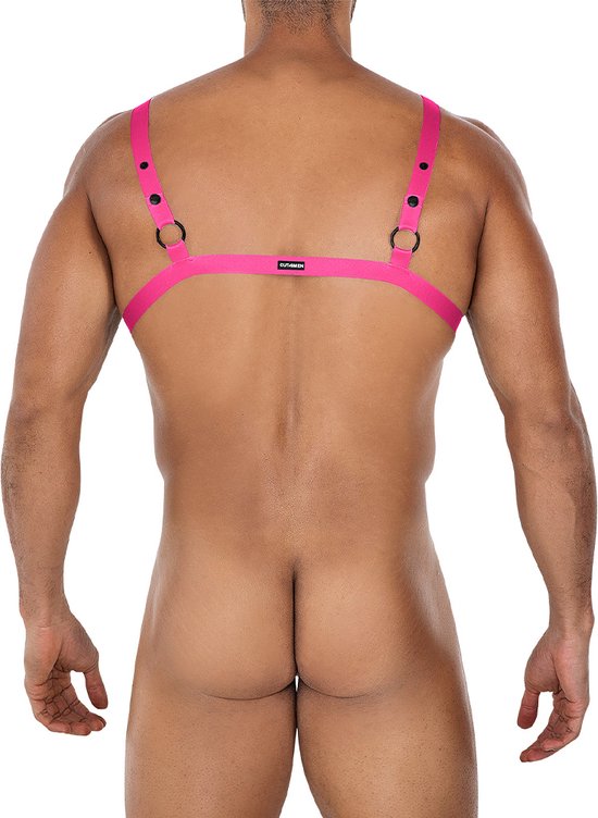 Cut4Men - Harnais croisé C- Ring - Harnais - Rose
