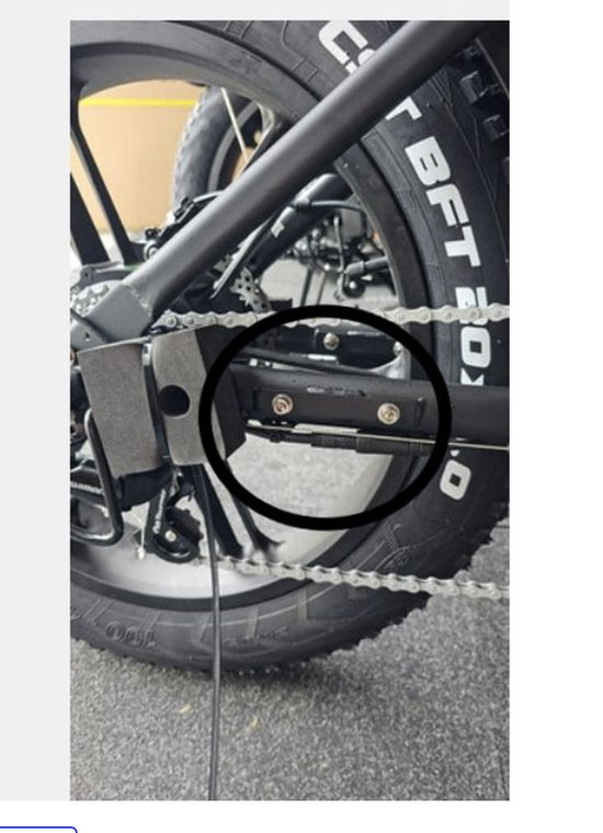 Voetsteuntjes - Ouxi - QmWheel - V8 - V20 - H9 - 2 stuks - Elektrische Fatbike van Ouxi — afbeelding 2
