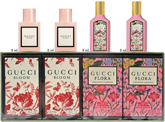 Foto: Gucci miniature giftset 2 x 5ml bloom edp 2 x 5ml flora edp