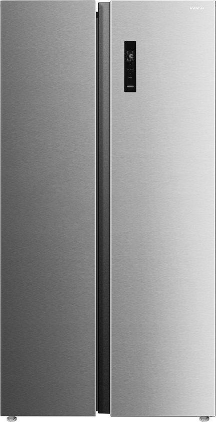 Inventum SKV0178R - Amerikaanse koelkast - 2 deuren - No Frost - Superkoelen - Supervriezen - 555 liter - RVS