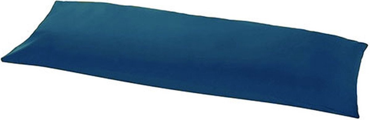 Beau Maison | Body Pillow Sloop Blauw - 100% Perkaal Katoen - Lichaamskussensloop Blauw - 40x145 cm
