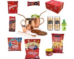 Kerstpakket 2026 – Moscow Mule Set - Origineel Kerst Pakket – Unieke Kerstpakketten – Christmas Present – Kerstcadeau voor hem haar collega man vrouw - Qwality