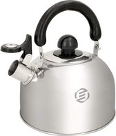 Bouilloire sifflante Equivera - Bouilloire sifflante à gaz - Bouilloires sifflantes - Bouilloire à eau de camping - Idéale pour le camping !