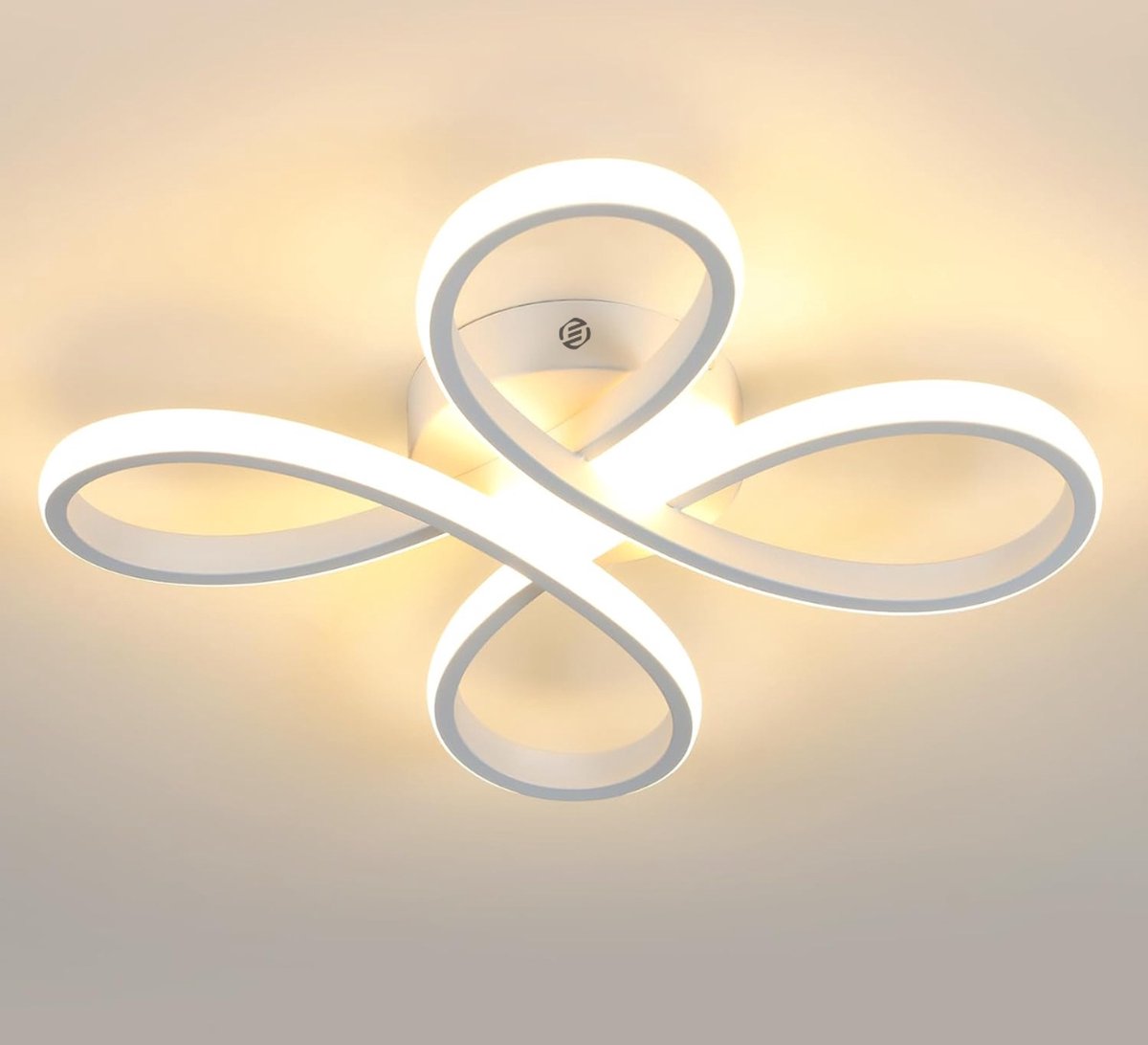 Equivera Plafonaire Lamp - Lamp - Plafond Lamp - Plafonnaire Lamp - Plafondlamp Wit