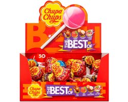 Chupa Chups Lolly's The Best Of Box - 50 Stuks