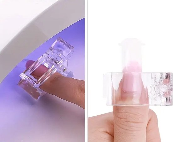 Pince Polygel I Pince à ongles I Pince à ongles I Pince Dual forme I Pour appliquer les ongles en gel