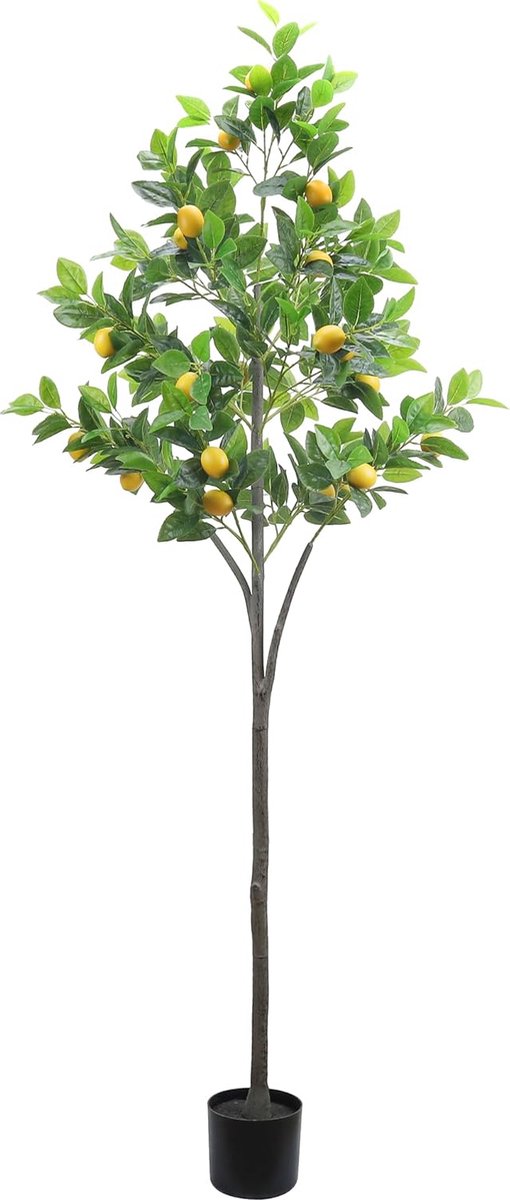Goodivery ® Faux Citroenboom van 180 cm Hoog voor Interieurdecoratie