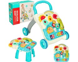 Playos Looptrainer 4 in 1 Blauw met Geluid