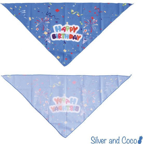 Hond Verjaardag Bandana, Huisdieren Verjaardagsfeestje Benodigdheden Jongen Hond Sjaal met Leuke Hond Verjaardag Hoed voor Kleine Middelgrote Honden Katten Kostuums Hoofddeksels (Blauw Hond Verjaardag Bandana, Huisdieren Verjaardagsfeestje Benodigdheden Jongen Hond Sjaal met Leuke Hond Verjaardag Hoed voor Kleine Middelgrote Honden Katten Kostuums Hoofddeksels (Blauw
