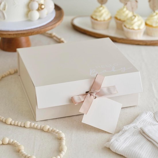 Lexium Kraammand - Kraamcadeau - Geboortemand - Babygeschenkset - Kraampakket - Baby cadeau van Lexium — afbeelding 4