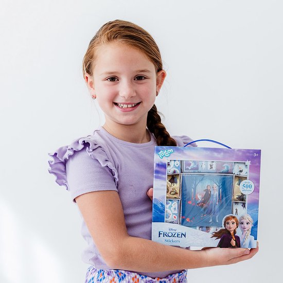 Totum Frozen 2 Sticker boîte 12 rouleaux