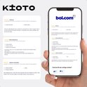 Review van bol.com voor een roze reistas.