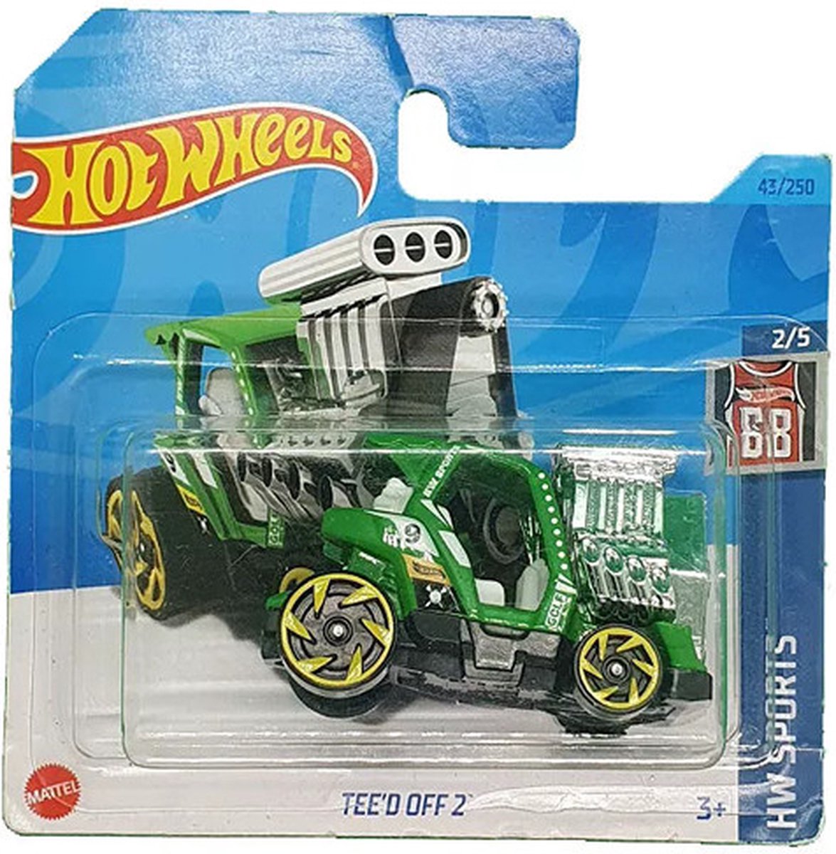 HOT WHEELS TEE'D OFF2 43/250 GREEN (1:64) HW SPORTS 2/5