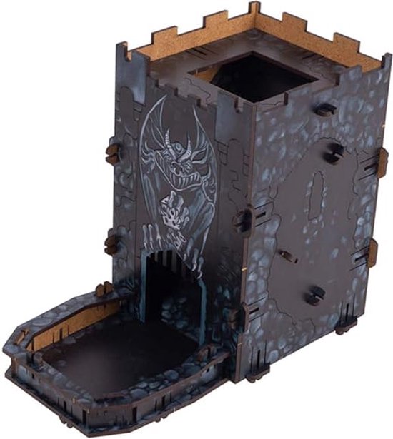 Generic Ditch Tower Resin Hand Painted Dice