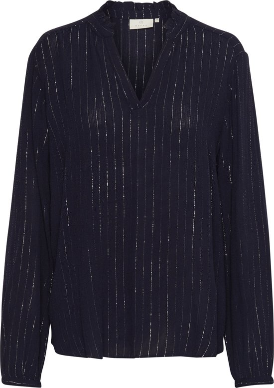 Kaffe KAliv Flounce Dames Blouse -Dawn Purple