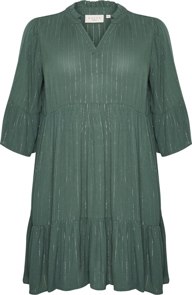Kaffe Curve KClio Dames Jurk -Garden Topiary