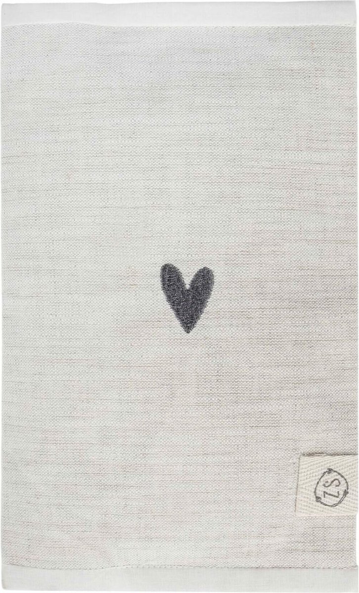 Zusss linnen luieretui hartje - Kleding Kids - 100% Katoen - 15,5x25,5cm