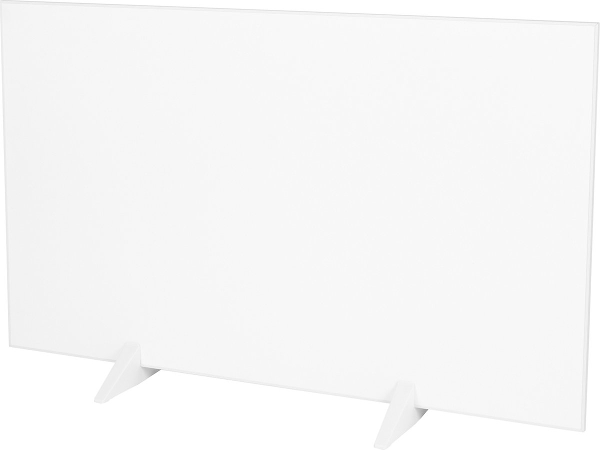 Eurom Mon Soleil Infrarood paneel - 103.7x63.8cm - IP24 - 600watt - wifi - vloer/wand- Horizontaal / Verticaal - metaal wit mat