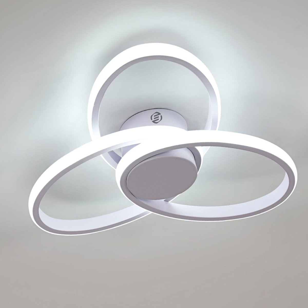 Equivera Plafonaire Lamp - Lamp - Plafond Lamp - Plafonnaire Lamp - Plafondlamp Wit