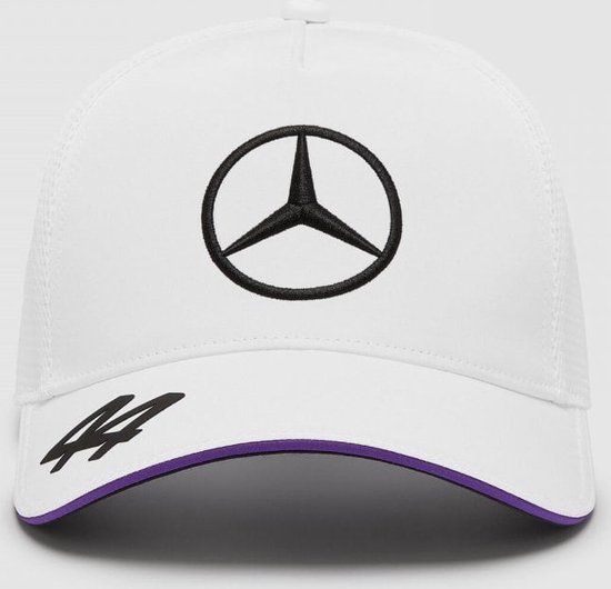 Mercedes Lewis Hamilton Trucker Cap Paars 2024 van Mercedes — afbeelding 4