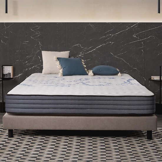 Matelas Naturalex Perfectsleep à ressorts ensachés 140x190 cm - Épais