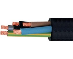 Rubber neopreen kabel H07RN-F 5x6mm2 rol 50m
