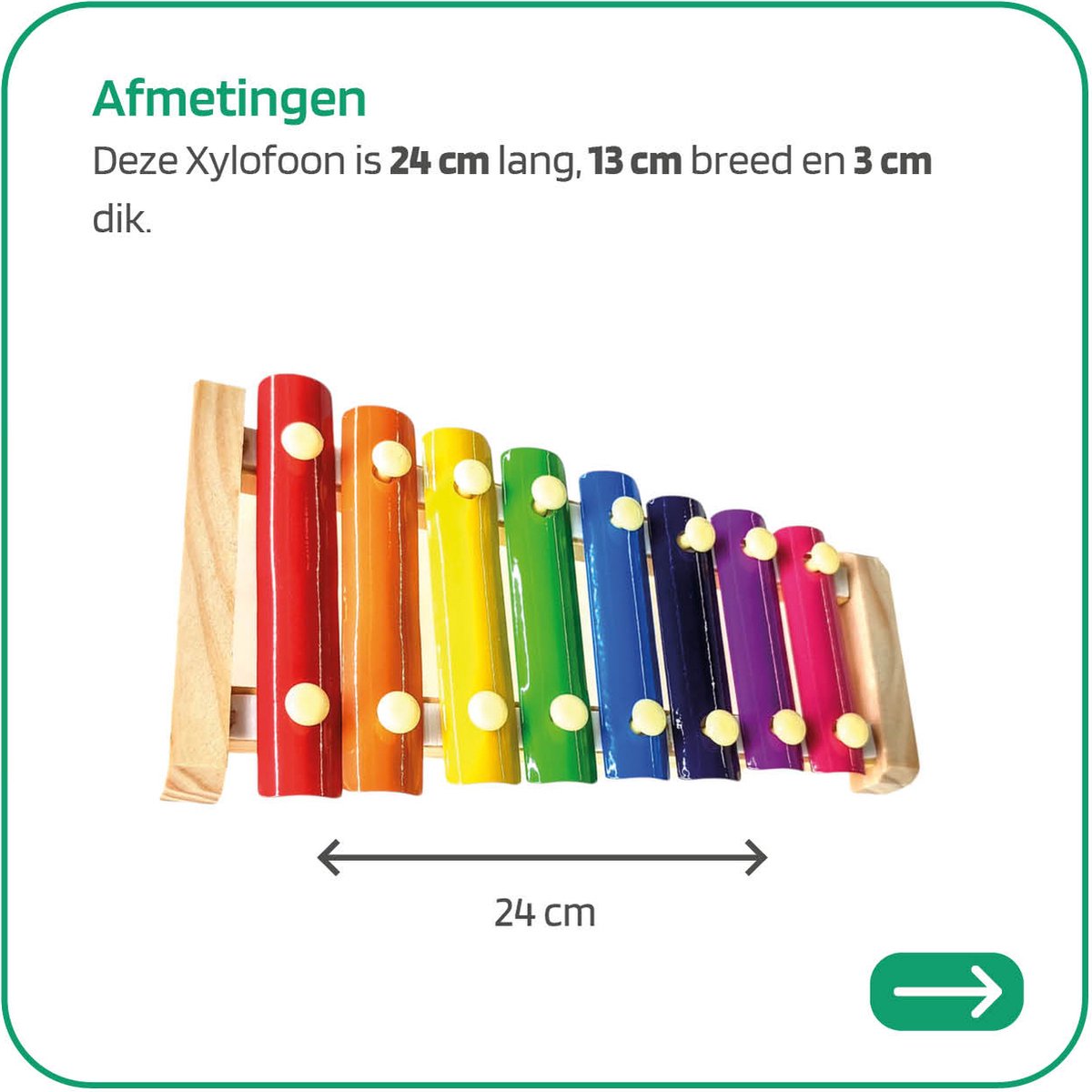 Xylofoon – Muziekinstrumenten voor kinderen - Houten Speelgoed — afbeelding 4