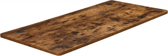 MIRA Home - Tafelblad voor Elektrisch Bureau - Bureaublad - Kantoor - Industrieel - 140x70x1,8cm