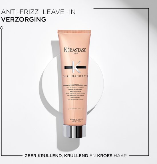 Kérastase Curl Manifesto Hydraterend Trio + Cadeau - Shampoo 250ml, Conditioner 200ml & Leave-in Crème 150ml + Shampoo 75ml Cadeau - Voor Gehydrateerde & Veerkrachtige Krullen