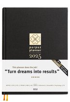 Purpuz Planner 2025 - Agenda - Doelen Planner 2025 - Engels - Stop Dromen. Start Doen!