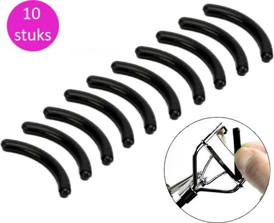 10 pièces | Recourbe-cils | Recharge | Remplacer les coussinets | Recourbe cils | Coussinets de cils