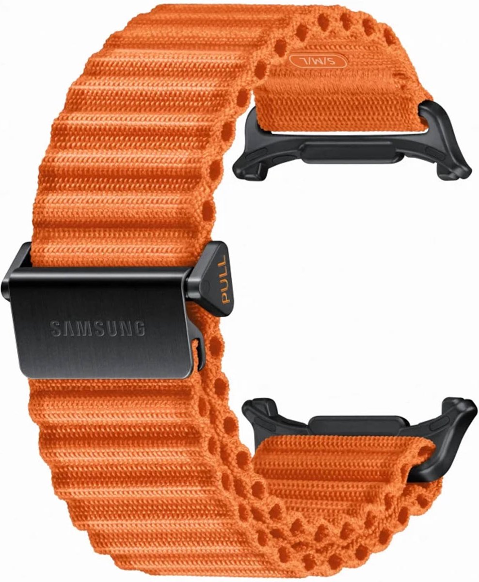 Samsung Galaxy Watch Ultra Smartwatchbandje Trail Band Donkergrijs bol