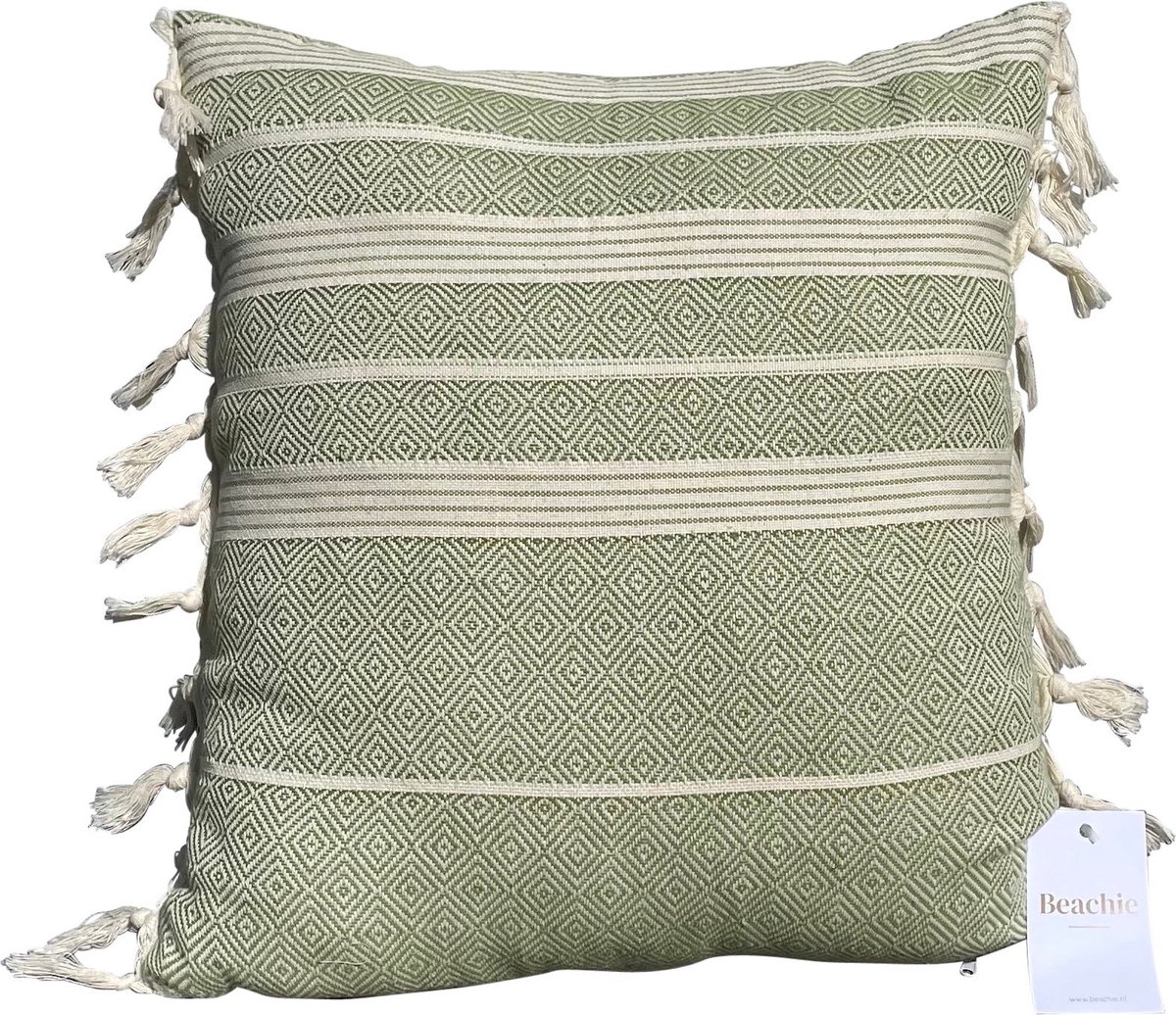 Beachie Blanes Moss groen 50 x 50 cm
