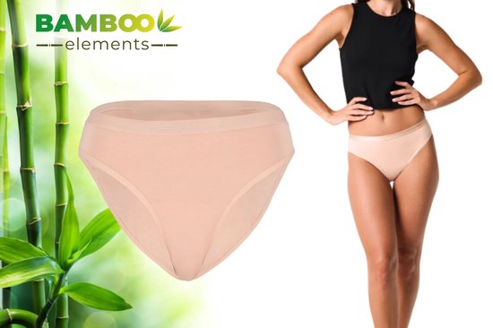 Bamboo Elements Menstruatie Ondergoed Brief Nude Period