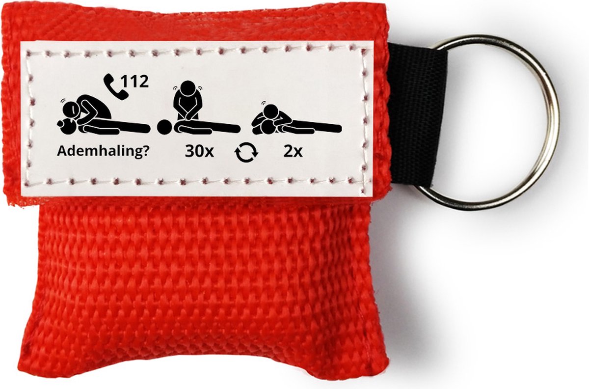 Goedkoopste Kiss of Life - Beademingsmasker - Rood
