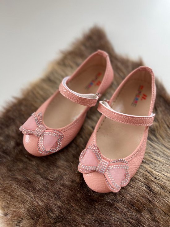 Ballerine Rose Ballerines Fille Cuir Ballerines Fille En Cuir Rose