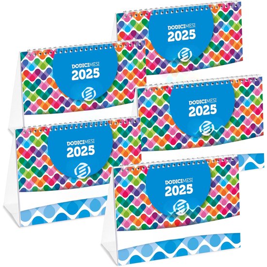 Staande kalenders 2025 drukken? Relatiegeschenk met logo