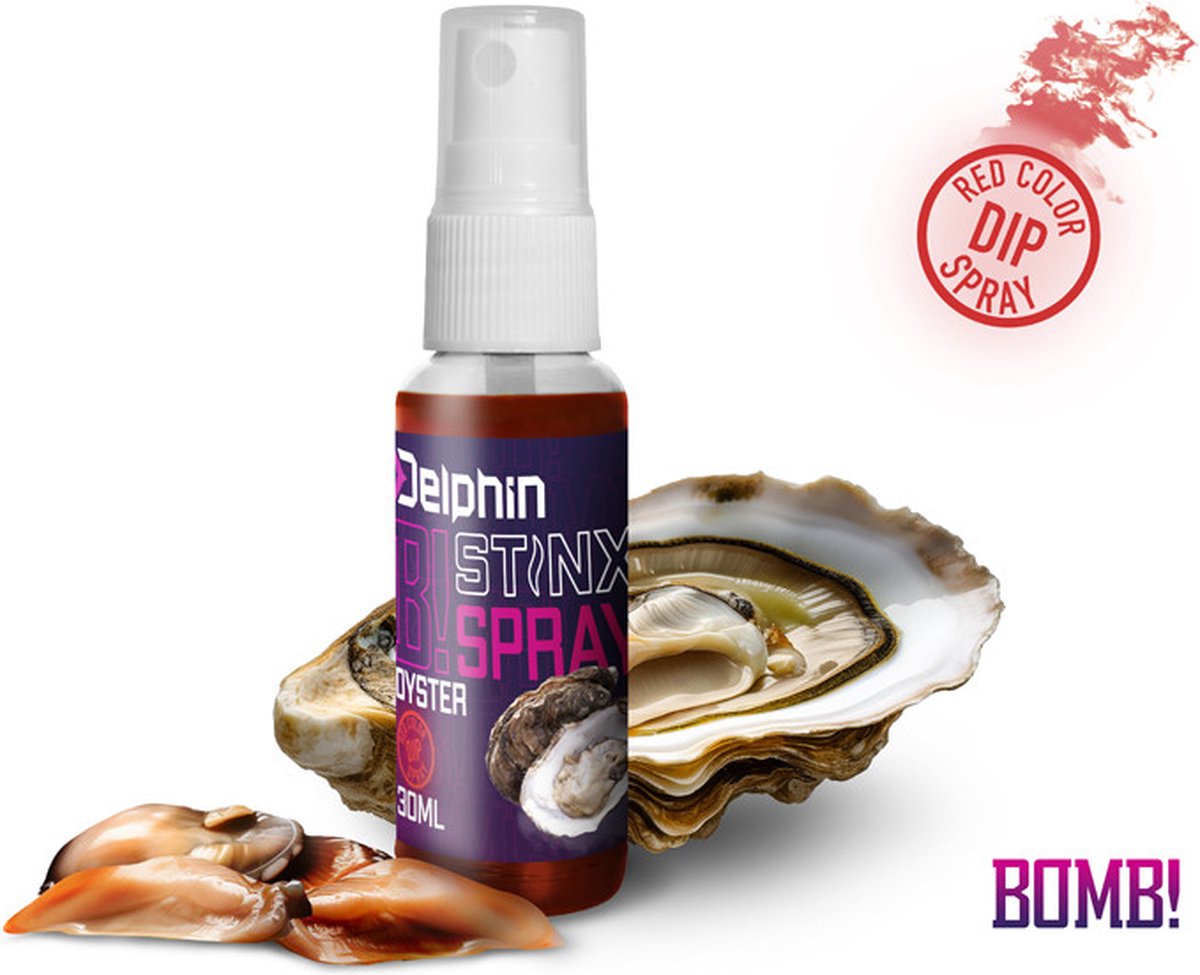 Delphin - Stinx - Spray - 30ML - Rood - Spray voor kunstaas en doodaas