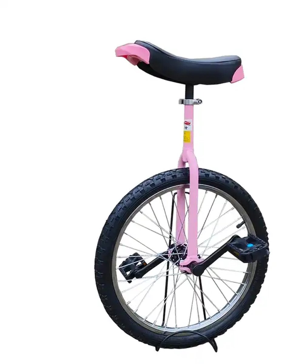 Funsport Eenwieler 18 inch Pink