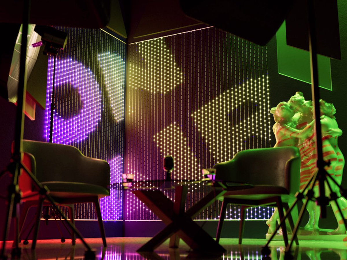 Twinkly Matrix RGB - 500 lamps (0,5x2,4m) Transparant – foto 6