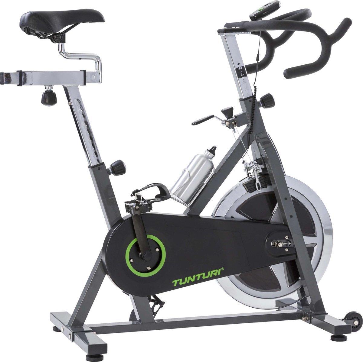 Tunturi Cardio Fit B40 Hometrainer 8 weerstandsniveaus Voorzien van tablethouder. bol