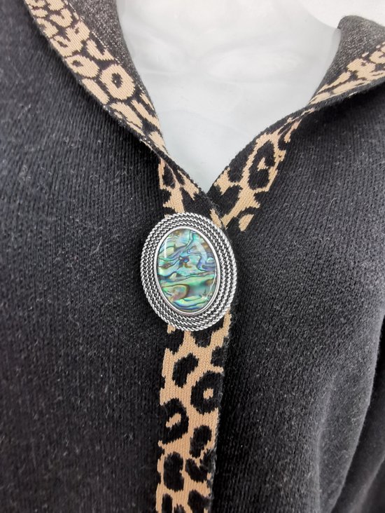 Gouden broche met saffier en robijn kopen? Gouden broche l Christian