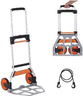 ATHLON TOOLS Aluminium Transportwagen Inklapbaar Extra Lange Telescopische Handgreep 110 Cm Laadvlak Met Anti Slip Pads Lichtlopende Wielen Zachte Loopvlakken Incl 2 Expanderkabels 607142780 ATHLON TOOLS Aluminium Transportwagen Inklapbaar Extra Lange Telescopische Handgreep 110 Cm Laadvlak Met Anti Slip Pads Lichtlopende Wielen Zachte Loopvlakken Incl 2 Expanderkabels 607142780